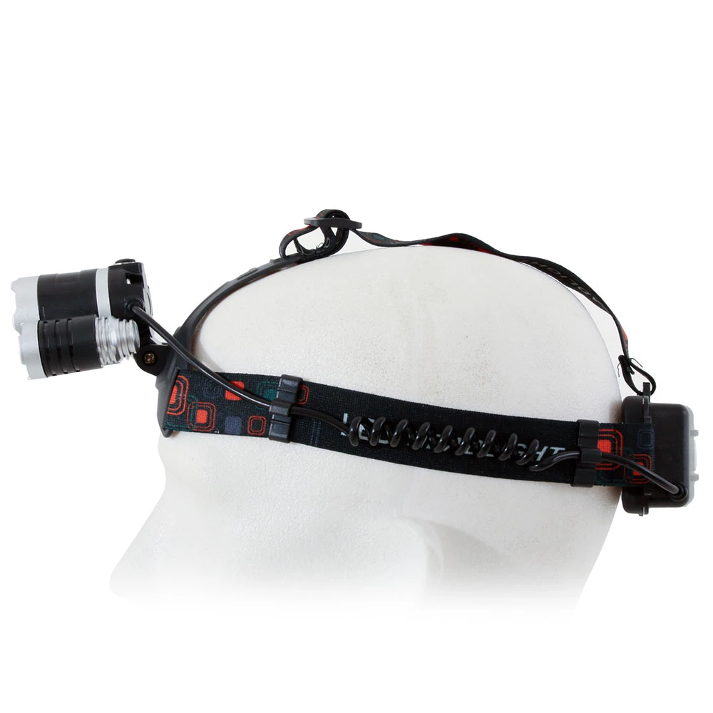 White Label Rechargeable High Power Triple LED Headlamp 1000LM 4 White Label Rechargeable High Power Triple LED Headlamp 1000LM - Image 4