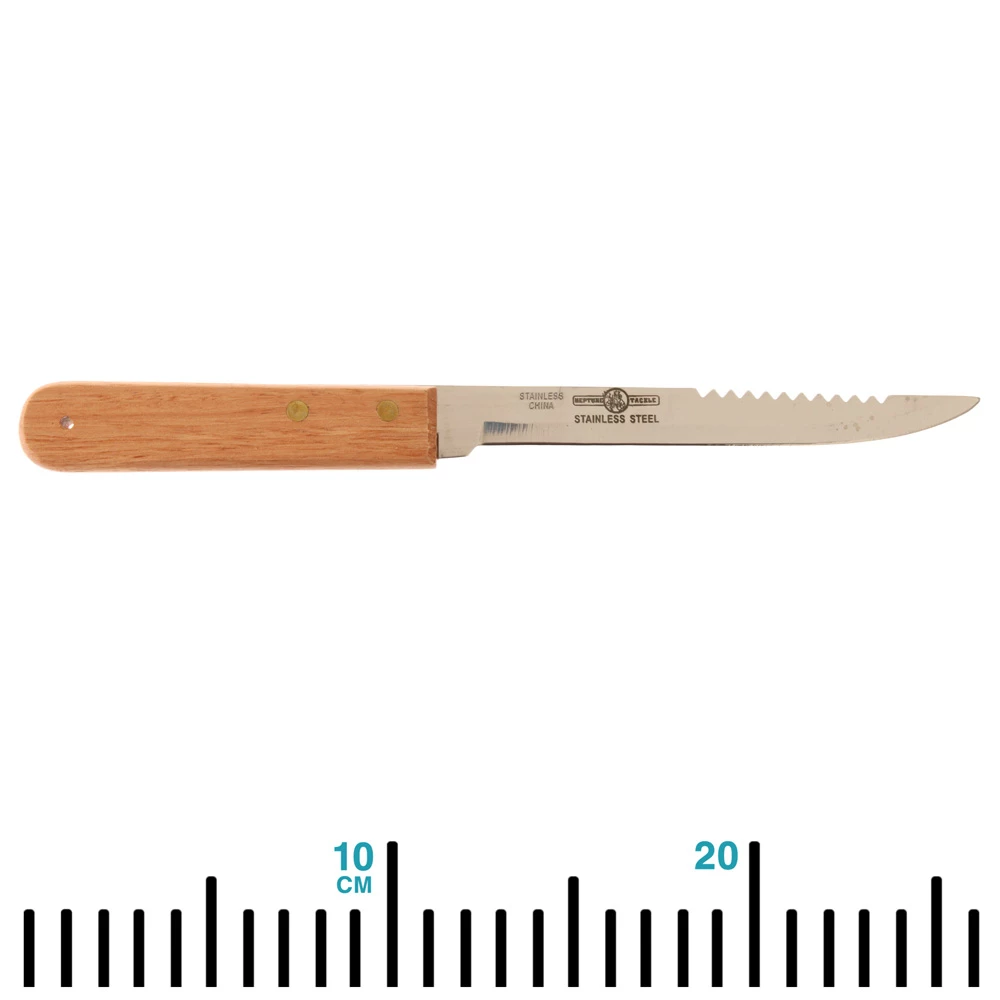 White Label Wood Handle Fillet Knife 5 White Label Wood Handle Fillet Knife - Image 5