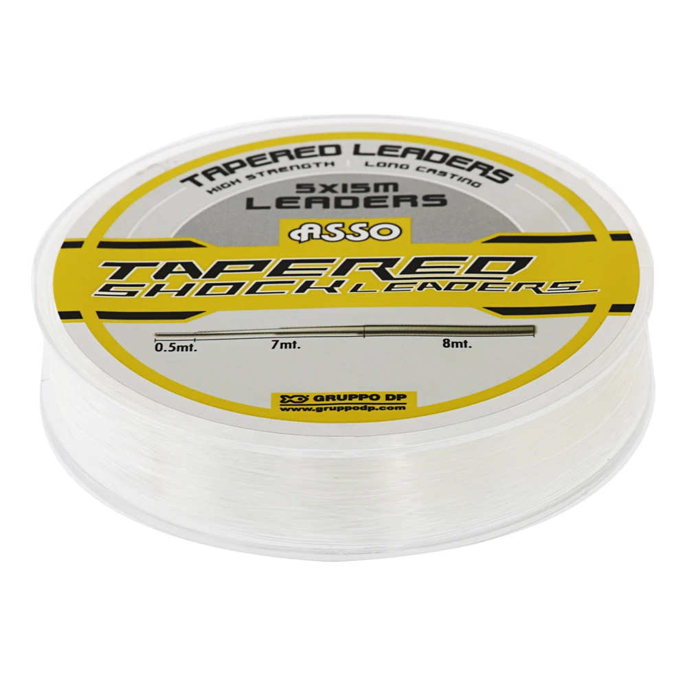 White Label Asso Tapered Shockleader Clear 5x15m 18-70lb 1 White Label Asso Tapered Shockleader Clear 5x15m 18-70lb