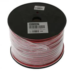 White Label 2 Core Tinned DC Power Cable 25A 1m