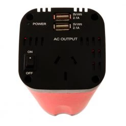 White Label 150W Cup-Holder Inverter With Dual USB Charging 7 White Label 150W Cup-Holder Inverter With Dual USB Charging -White Label Sales Store 152387 4 n