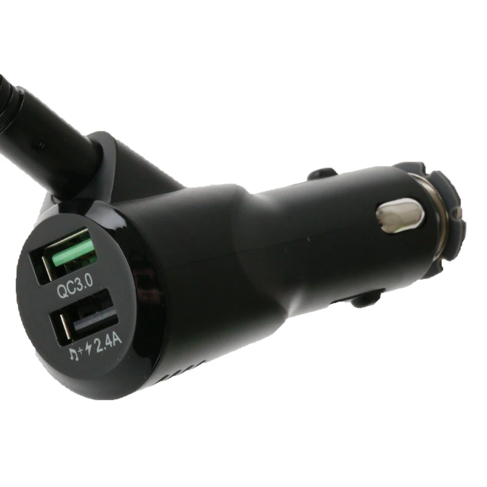 White Label FM Transmitter With Bluetooth And Qualcomm Quick Charge 3.0 USB 6 White Label FM Transmitter With Bluetooth And Qualcomm Quick Charge 3.0 USB - Image 6