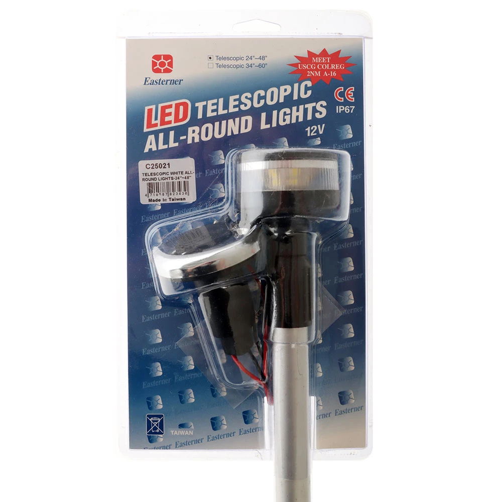 White Label All-Round Telescopic LED Stern Light 61-122cm 2 White Label All-Round Telescopic LED Stern Light 61-122cm - Image 2