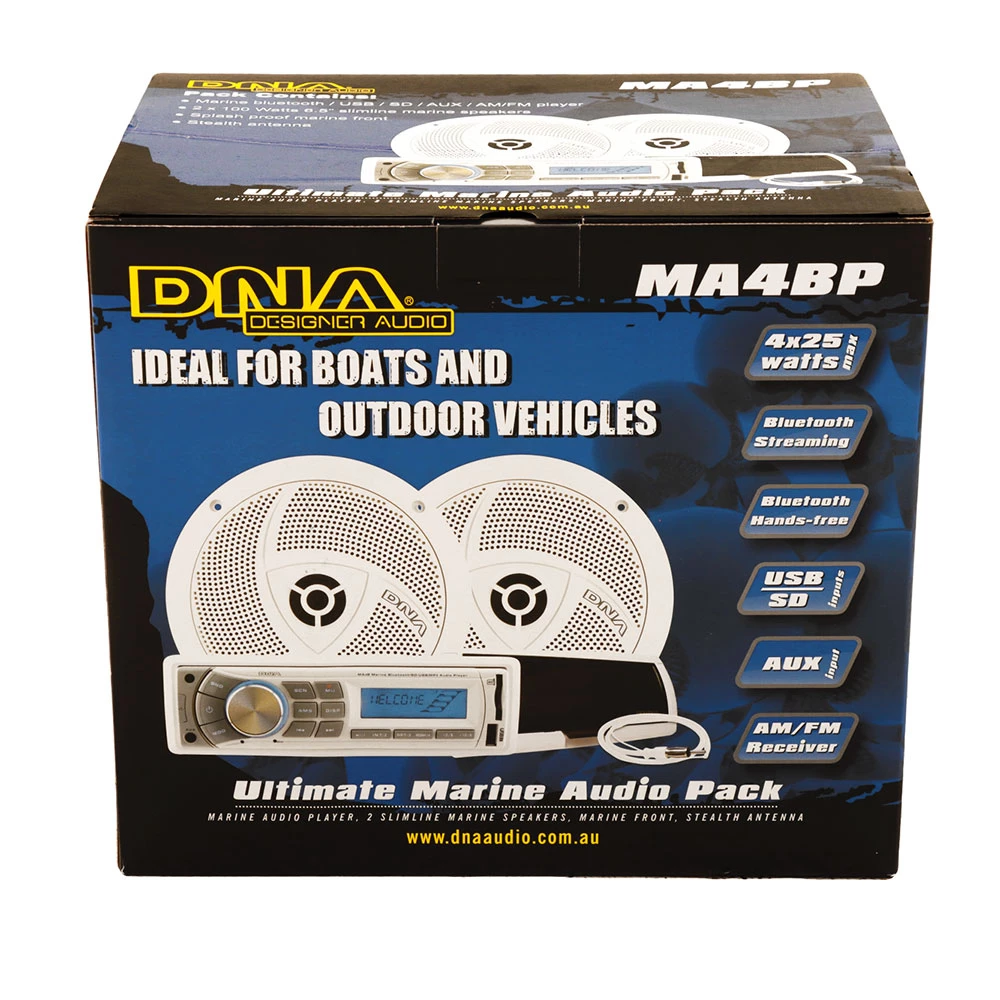 White Label DNA Ultimate Marine Audio Entertainment System White 7 White Label DNA Ultimate Marine Audio Entertainment System White - Image 7