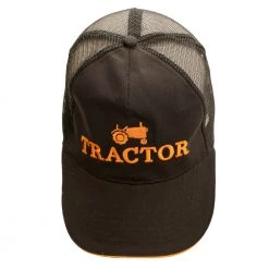 White Label Tractor Trucker Cap Black -White Label Sales Store 153332 5 n