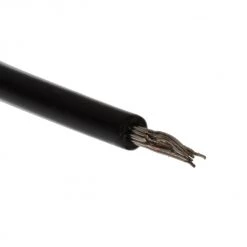 White Label Black Heavy Duty Hook-up Wire - Sold Per Metre