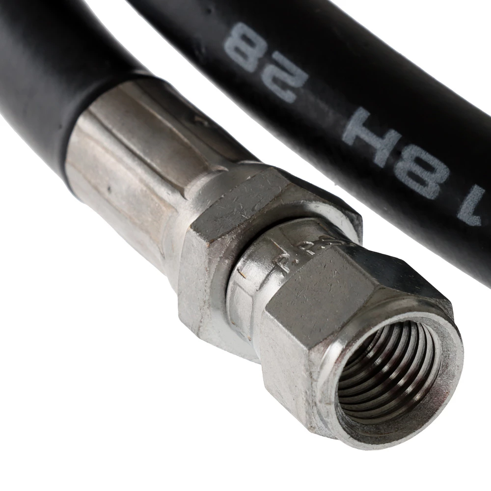 White Label High Pressure Gauge Hose 82cm 1 White Label High Pressure Gauge Hose 82cm