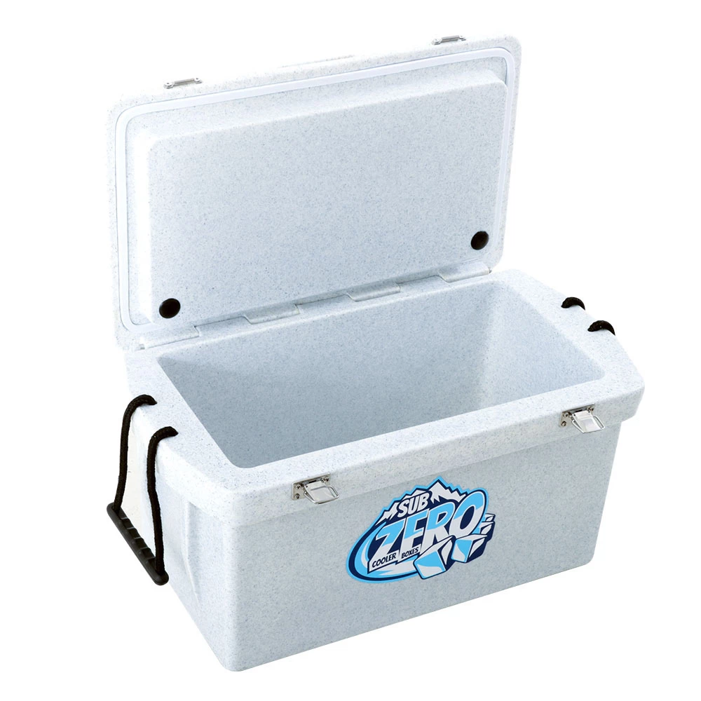 White Label Sub Zero Chilly Bin Cooler 60L Marble 2 White Label Sub Zero Chilly Bin Cooler 60L Marble - Image 2