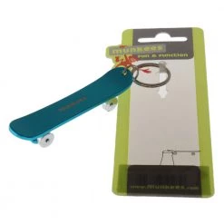 White Label Skateboard Bottle Opener Keyring