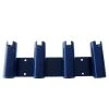 White Label Alloy 4 Rod Holder Rail Mount Blue
