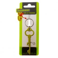 White Label Munkees Bottle Opener Key