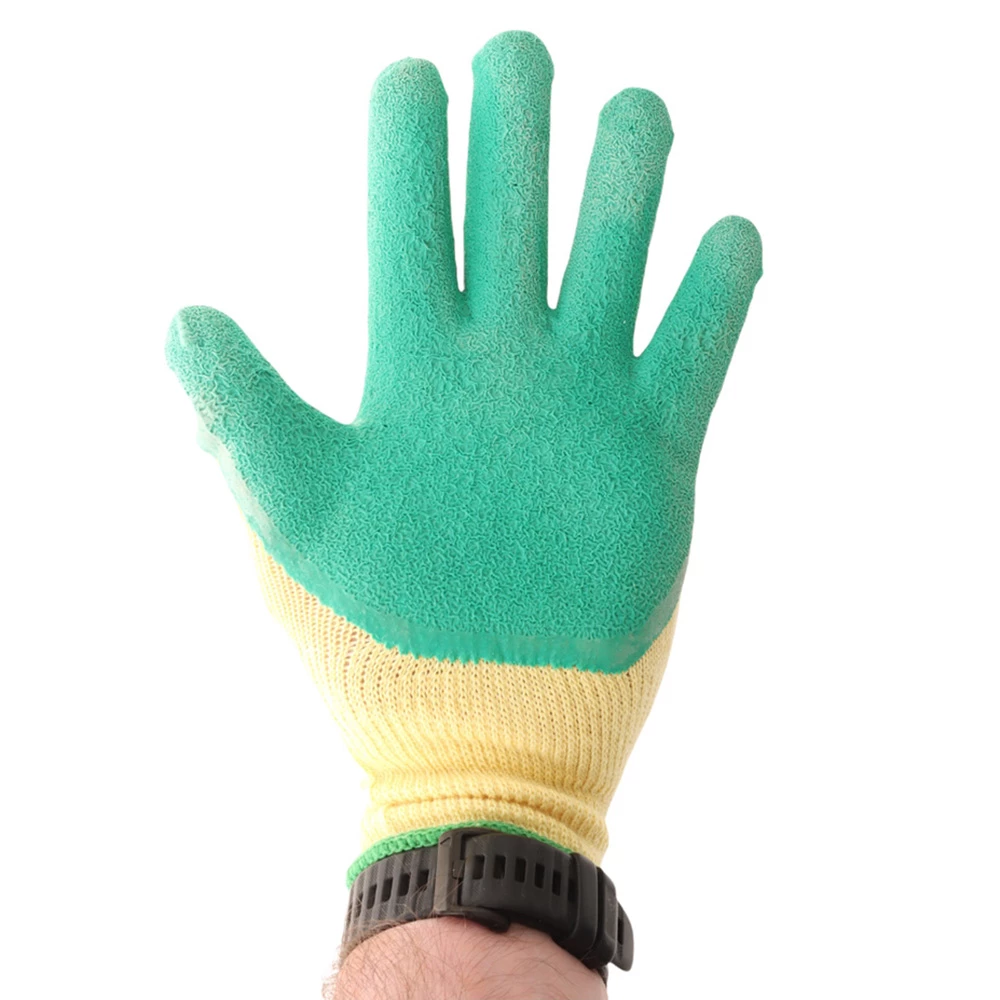 White Label McGregor's Crinkle Latex Cotton Gloves Small 2 White Label McGregor's Crinkle Latex Cotton Gloves Small - Image 2