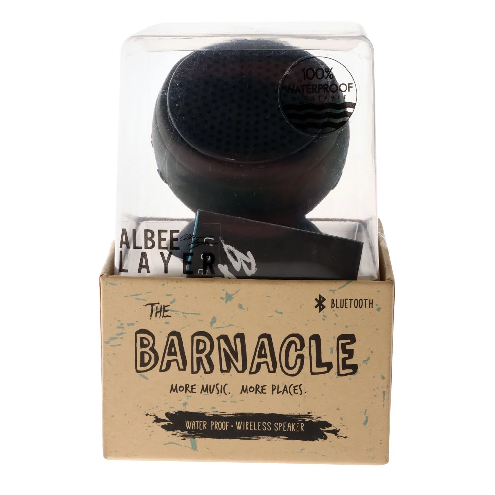 White Label The Barnacle Plus Waterproof Bluetooth Speaker 4GB Kelp Camo 1 White Label The Barnacle Plus Waterproof Bluetooth Speaker 4GB Kelp Camo