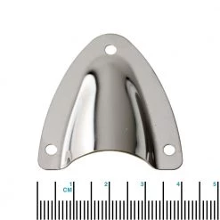 White Label Stainless Clamshell Vent 1.9cm-2.5cm