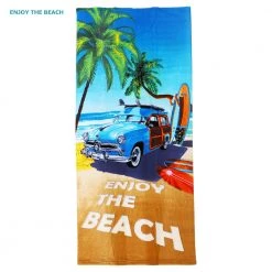 White Label Beach Towel