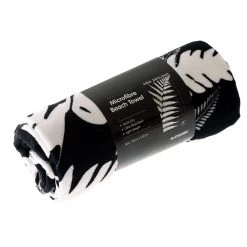 White Label Microfibre Beach Towel NZ Fern