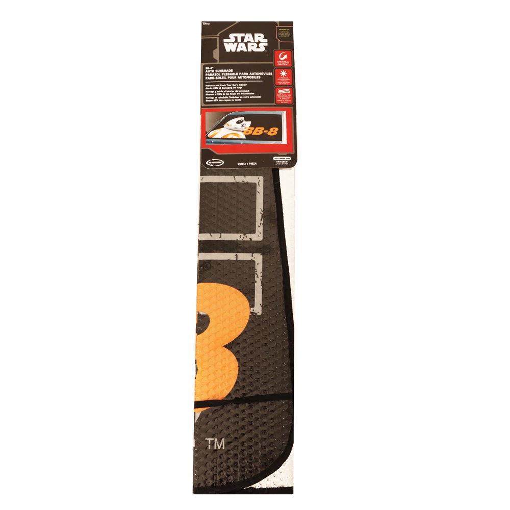 White Label BB-8 Folding Windscreen Sunshade 1 White Label BB-8 Folding Windscreen Sunshade