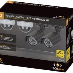 White Label Techview Dummy Camera Theft Prevention Kit 12 White Label Techview Dummy Camera Theft Prevention Kit -White Label Sales Store 1610676 600 500