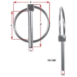 White Label Stainless Steel Lynch Pins