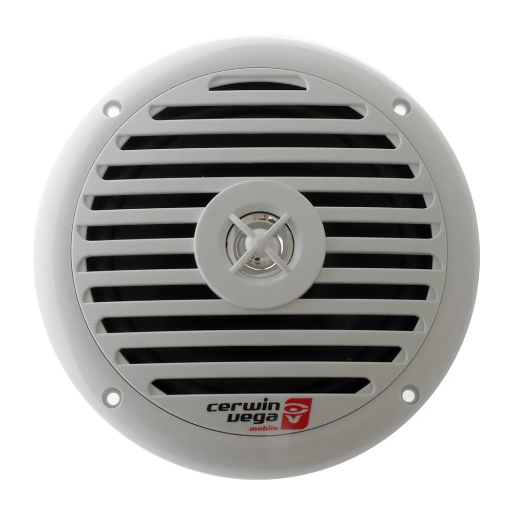 White Label Cerwin Vega XED 2-Way Coaxial Marine Speakers 6.5in 500W White 4 White Label Cerwin Vega XED 2-Way Coaxial Marine Speakers 6.5in 500W White - Image 4