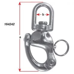 White Label Stainless Steel Swivel Snap Shackle