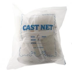 White Label Nylon Mono 8ft Cast Net With Drawstrings 0.3 X 25mm