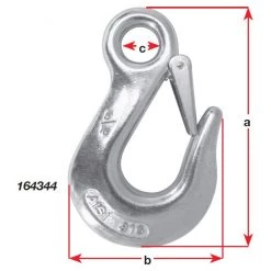 White Label Stainless Steel Eye Snap Hooks