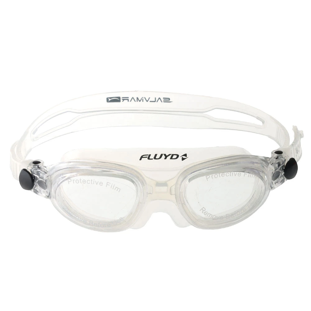 White Label Fluyd Linea Adult Swimming Goggles Clear 2 White Label Fluyd Linea Adult Swimming Goggles Clear - Image 2
