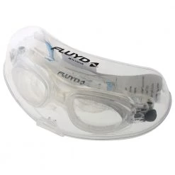 White Label Fluyd Linea Adult Swimming Goggles Clear
