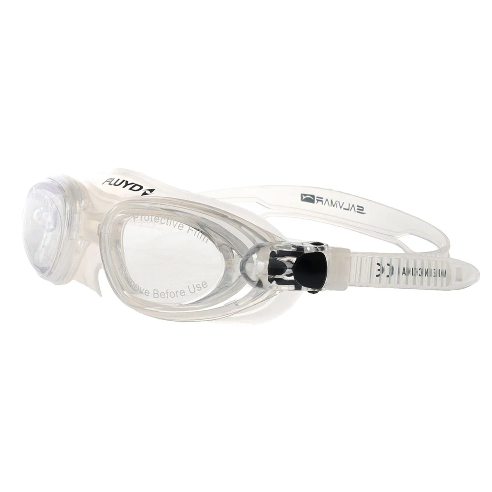White Label Fluyd Linea Adult Swimming Goggles Clear 3 White Label Fluyd Linea Adult Swimming Goggles Clear - Image 3