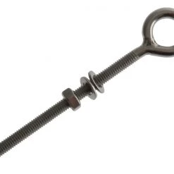 White Label Stainless Steel Eye Bolts - M8 137x105x17mm