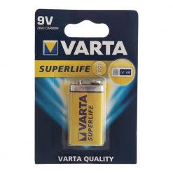 White Label Varta Superlife Heavy Duty Dry Cell Battery 9V