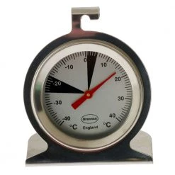 White Label Brannan Stainless Steel Fridge/Freezer Thermometer