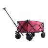 White Label Folding Beach Cart Trolley Wine XL