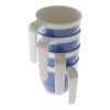 White Label Azure Melamine Mugs 300ml Qty 4