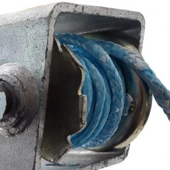 White Label Manual Trailer Winch 1-1 Direct With 5m X 7mm Rope