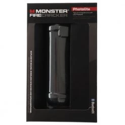 White Label Monster Firecracker Shockproof Bluetooth Speaker Black