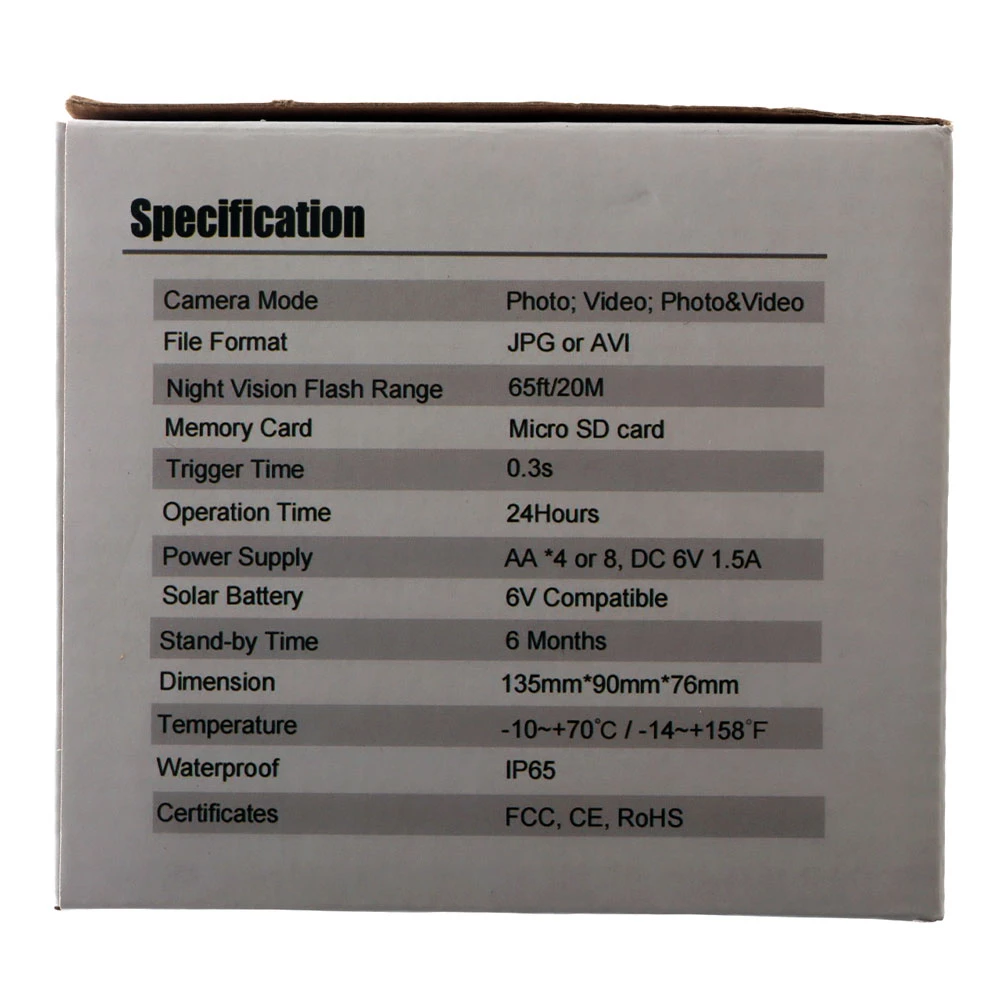 White Label Urban Spec Waterproof Hunting Trail Camera 1080P 2 White Label Urban Spec Waterproof Hunting Trail Camera 1080P - Image 2