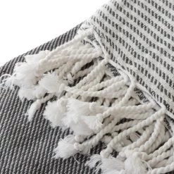 White Label Fouta Hammam Towel Grey 100 X 200cm -White Label Sales Store 177061 3