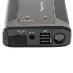 White Label Multifunction Portable Jump Starter 12V 10000mAh Black -White Label Sales Store 177116 5