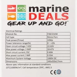 White Label Mono PERC 12V Solar Panel 10W -White Label Sales Store 177916 4