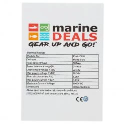 White Label Mono PERC 12V Solar Panel 100W -White Label Sales Store 177919 5 1