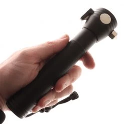 White Label Aluminium Solar Powered Rechargeable LED Torch 350lm -White Label Sales Store 177940 9