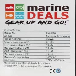 White Label Shingled PERC Solar Panel 350W 1622 X 1068 X 35mm -White Label Sales Store 177941 7