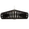 White Label Plastic Crab Prawn And Baitfish Trap 64 X 24cm Black