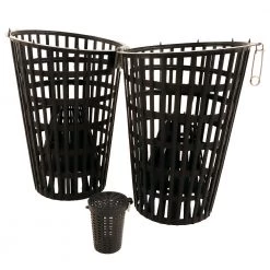 White Label Plastic Crab Prawn And Baitfish Trap 64 X 24cm Black -White Label Sales Store 179293 5 n