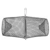 White Label Steel Mesh Baitfish Trap Incl Bait Holder 43 X 17cm