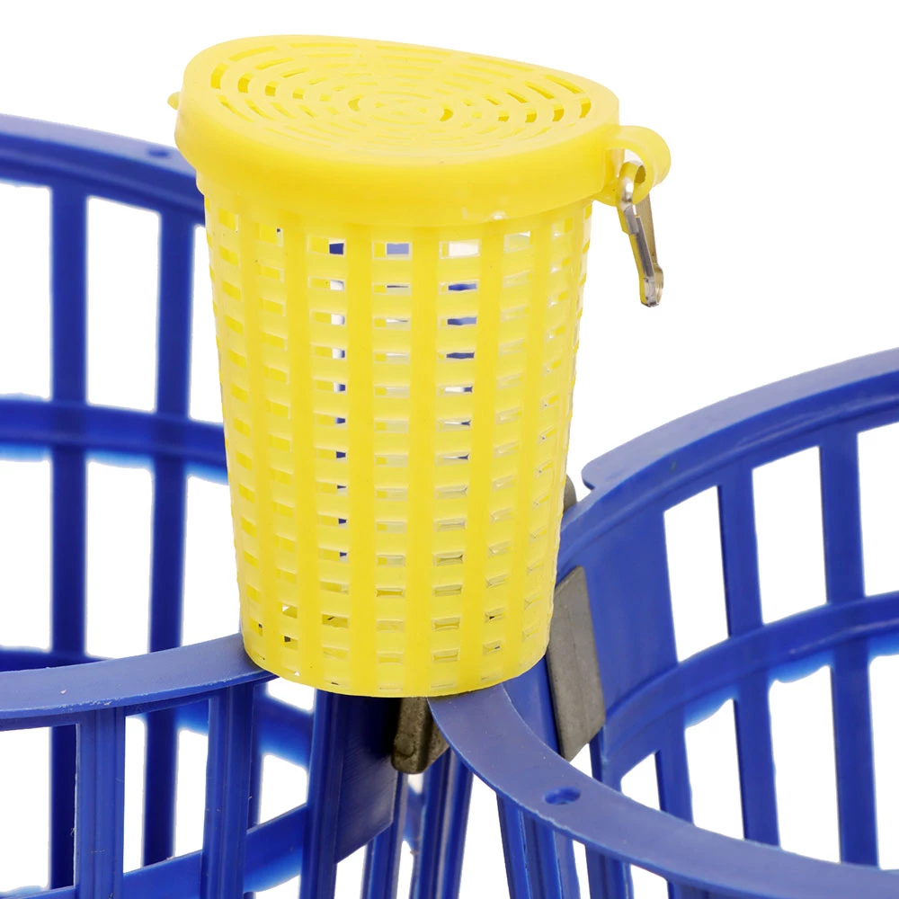 White Label Plastic Crab Prawn And Baitfish Trap 64 X 24cm Blue 2 White Label Plastic Crab Prawn And Baitfish Trap 64 X 24cm Blue - Image 2