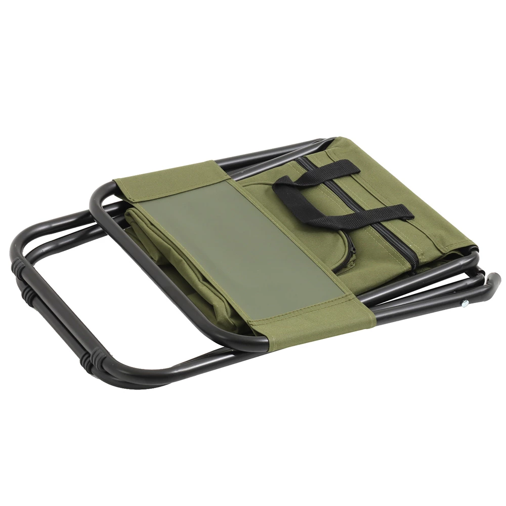 White Label Folding Outdoor Chair With Cooler Bag And Carry Strap 2 White Label Folding Outdoor Chair With Cooler Bag And Carry Strap - Image 2