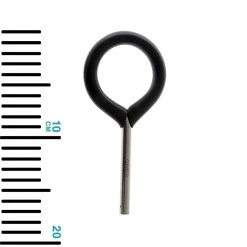 White Label Plastic Covered Stainless Steel Rowlocks